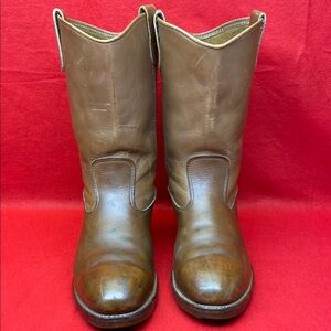 Men's Brown Leather Boots SZ 11